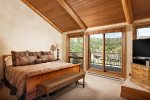 A tranquil master retreat featuring king bed, private deck and en suite bathroom 